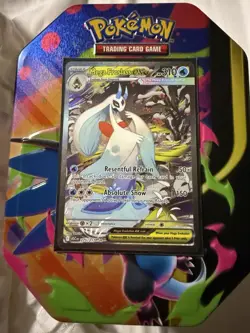 Pokemon Mega Froslass EX Full Art Holo Psychic Card 275/217 TCG English - Image 1