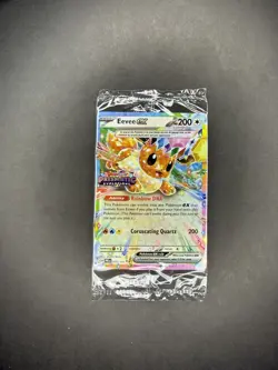 Eevee EX 075/131 Prismatic Evolutions Stamped Pokemon Card - NM SEALED - Image 1