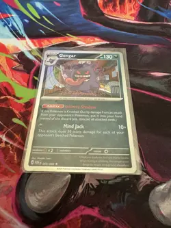 Pokemon Perfect Order Gengar Card, 050/088, Reverse Holo. - Image 1