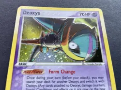 Pokemon Card Emerald: DEOXYS (Speed Forme) 2/106 - Excellent/NM - Image 2