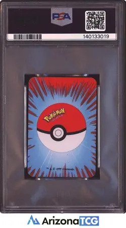 Pokemon 1999 Primeape Red 10 Of Diamonds Bicycle PKMN Mini Playing Cards PSA 9 - Image 2