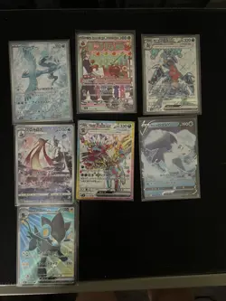 Pokemon TCG Japanese Lot Of 36 Full Art Rare Cards NM - Image 2