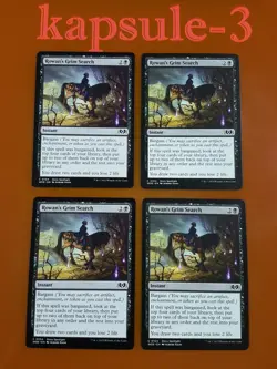 4x Rowan's Grim Search | Wilds of Eldraine | MTG Magic Cards - Image 1