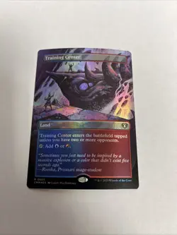 Training Center Borderless Foil Card #0665 MTG LP - Image 1