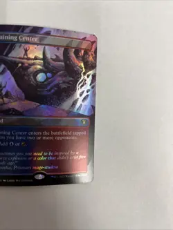 Training Center Borderless Foil Card #0665 MTG LP - Image 2
