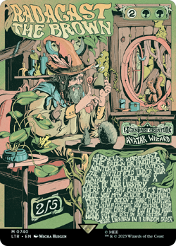 Radagast the Brown (Borderless Poster) The Lord of the Rings: Tales of Middle-Ea - Image 1