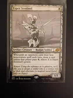 1x Esper Sentinel (Showcase/Sketch) Modern Horizons 2 - Image 1