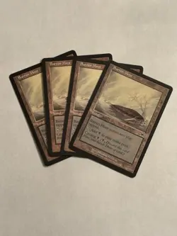 MTG Barren Moor x4 Onslaught ONS Playset Magic: the Gathering 4x Play Set - Image 1