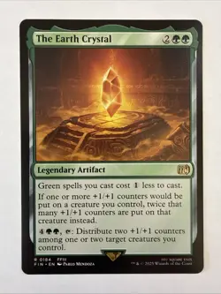 Magic the Gathering: The Earth Crystal Final Fantasy Rare - Image 1