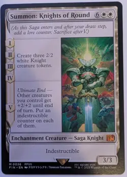 Summon: Knights Of Round Final Fantasy #36 Regular - NM X1 - Image 1