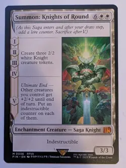 Summon: Knights Of Round Final Fantasy #36 Regular - NM X1 - Image 2