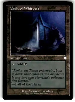 Vault of Whispers (Retro Frame) Commander: the Brothers' War Regular MTG NM - Image 1