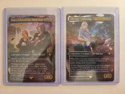 Emet-Selch Of The Third Seat & Estinien Varlineau Chocobo Track Foil FF Mtg - Image 1