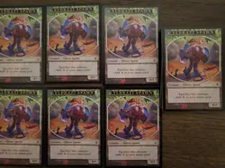 1 x Eldrazi Spawn Token (B) - Rise of the Eldrazi - Light Play - MTG - Image 3