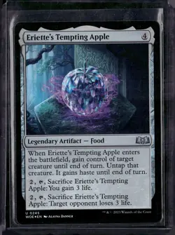 Eriette's Tempting Apple 245 Foil MTG Magic The Gathering - Image 1