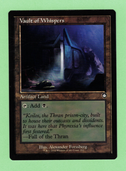 MTG - VAULT OF WHISPERS #211 RETRO FRAME 2022 - Image 1