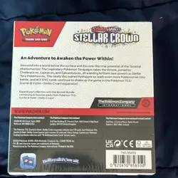 Pokemon TCG Scarlet & Violet Stellar Crown Booster Packs 6ct Lapras Cinderace - Image 2