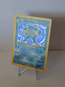 1999 Vintage Poliwrath Base Set 2 Holographic Pokemon Card Near Mint - Image 1