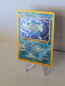 1999 Vintage Poliwrath Base Set 2 Holographic Pokemon Card Near Mint - Image 4