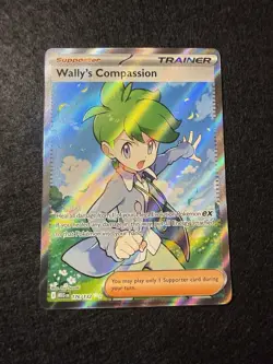 Wally's Compassion (176/132) - Mega Evolutions - Pokemon TCG - NM - Image 1
