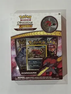 Pokemon SHINING LEGENDS Zoroark Pin Collection Box Brand New Sealed 820650807756 - Image 1