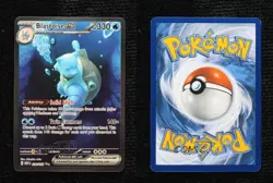 Blastoise ex Special Illustration Rare Pokemon Scarlet & Violet 151 MEW #200 - Image 3