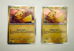 Pikachu 51/162 Stamped 2026 Pokemon Day 30th Anniversary Promo TCG - Image 1