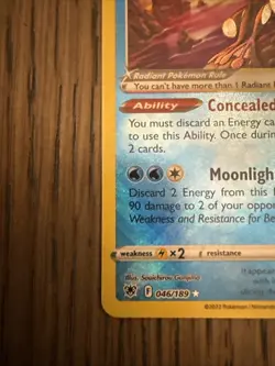 2022 Pokemon SWSH Astral Radiance Radiant Greninja #046/189 - Image 3