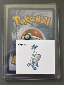 Lapras Derpy Fan Art Mini Sticker - Pokemon - Image 3