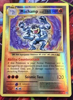 Machamp Reverse Holo - 2016 Pokemon XY Evolutions 59/108 - Image 1