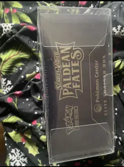 MINT Pokemon Scarlet & Violet Paldean Fates Pokemon Center ETB Factory Sealed - Image 4