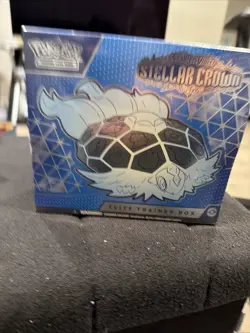 Pokemon TCG: Stellar Crown ETB (Elite Trainer Box) - Factory Sealed - Image 1