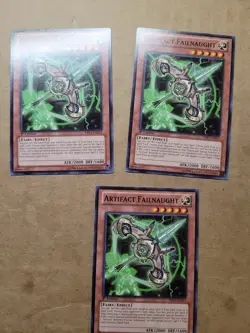 Yugioh 3X - Artifact Failnaught - Common - 1st Edition - PRIO-EN013 - LP Playset - Image 1
