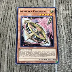 Artifact Chakram DUEA-EN033 Yu-Gi-Oh! Duelist Alliance 1st Edition - Image 1