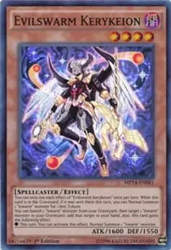 Yugioh - Evilswarm Kerykeion (Super Rare) (1st Edition) - MP14-EN061 (P) - Image 1