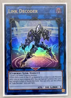 Yugioh! Link Decoder - BLMR-EN013 - Ultra Rare - 1st Edition Near Mint, English - Image 1