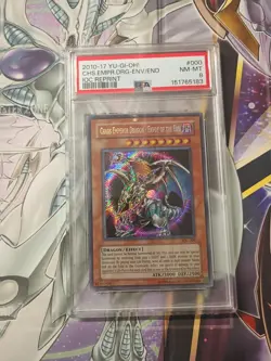 Chaos Emperor Dragon Envoy of the End IOC-000 PSA 8 - Image 1