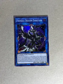 Yugioh: Firewall Dragon Darkfluid MP20-EN168 Super Rare 1st Edition - Image 1