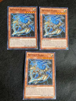 Artifact Vajra - MACR-EN094 / MP18-EN027 - Common - 1st / Unl Ed. LP YuGiOh! X3 - Image 1