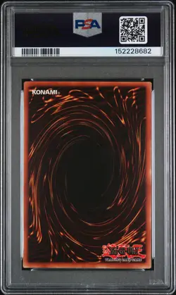 Gaia The Dragon Champion LOB-125 1st Edition Secret Rare GLOSSY Yugioh PSA 9 *82 - Image 2