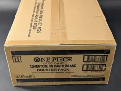 One Piece OP-15 Adventure on Kami's Island 12 BOX BOOSTER CASE Sealed - Image 2