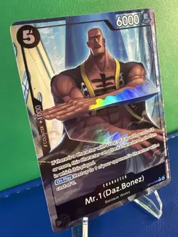 Mr.1 (Daz.Bonez) (Alt Art) - OP14-090 One Piece The Azure Sea’s Seven - NM - Image 2