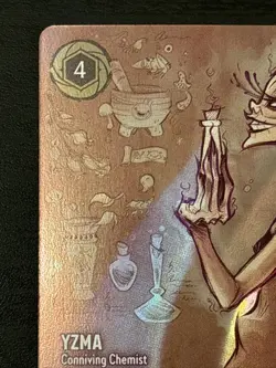 Disney Lorcana Yzma Conniving Chemist Enchanted Azurite Sea Card 209/204 Nm - Image 2