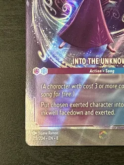 Disney Lorcana - Into the Unknown (Enchanted) 213/204 Reign of Jafar Holo Nm - Image 5