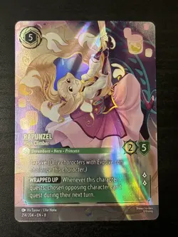 Rapunzel High Climber 214/204 Enchanted Holofoil Disney Lorcana Enchanted Nm - Image 1