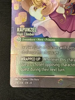 Rapunzel High Climber 214/204 Enchanted Holofoil Disney Lorcana Enchanted Nm - Image 5