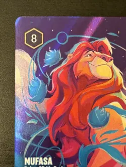 Mufasa - Ruler of Pride Rock 217/204 Lorcana Shimmering Skies Enchanted Nm - Image 2