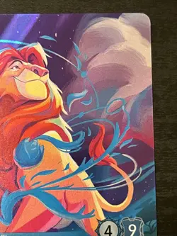 Mufasa - Ruler of Pride Rock 217/204 Lorcana Shimmering Skies Enchanted Nm - Image 3