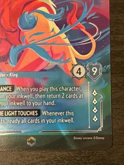 Mufasa - Ruler of Pride Rock 217/204 Lorcana Shimmering Skies Enchanted Nm - Image 4