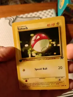 Voltorb - 69/82 Team Rocket 1st Edition (Pokemon) Non Holo - LP - Image 3